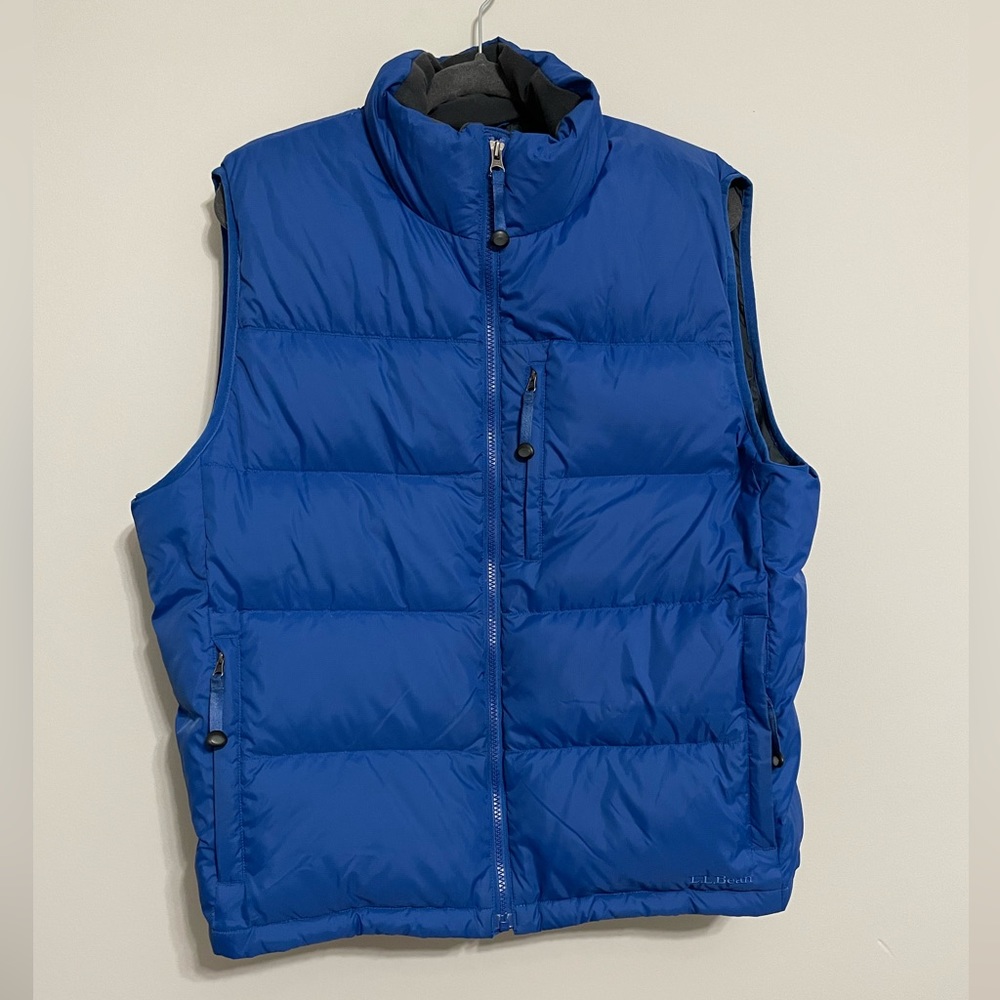 L.L. Bean Men’s Goose Down Puffer Vest Size Large